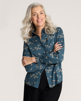 Pendleton Zoe Wild Horses Blouse