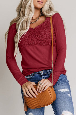 Finley Lace Crochet Top