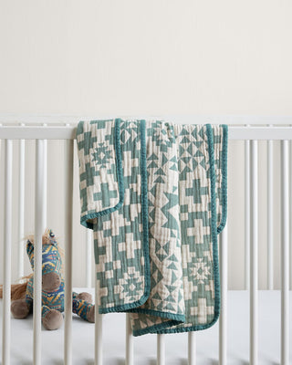 Pendleton Blue Ridge Organic Cotton baby Blanket