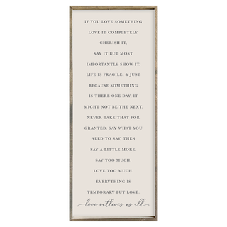 Brayden and Brooks Large Framed Signs