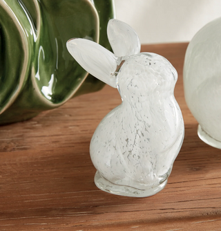 Bunny Glass Sculptures