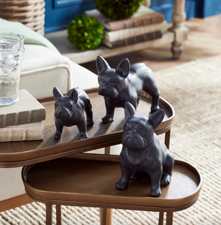 Three Dog Sculptue Set