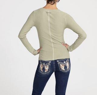 Miss Me Rhaenyra Ribbed Top