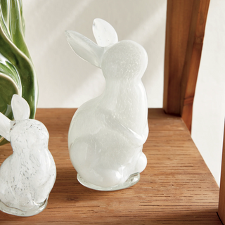 Bunny Glass Sculptures