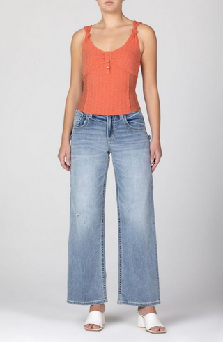 Miss Me Lanna Knotted Tank