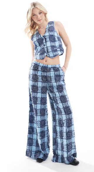 Vero Moda Emma Check Pants