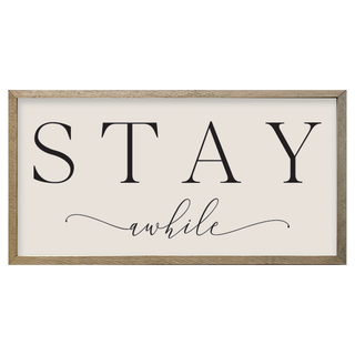 Brayden and Brooks Large Framed Signs