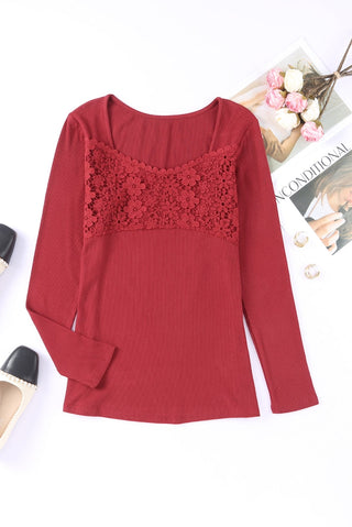 Finley Lace Crochet Top