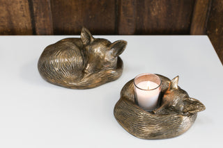 E+E Sleepy Eloise Fox Figurine