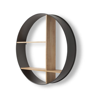Mercana Hector Round Wall Shelf