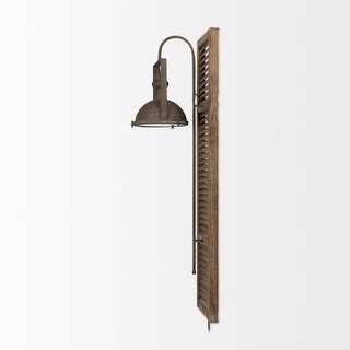 Mercana Tipso Slated Copper Metal Light Sconce