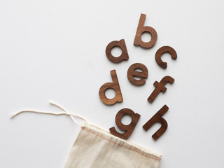 Commons Wooden Alphabet Set