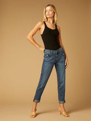 DL1961 Womens Riley Straight Boyfriend