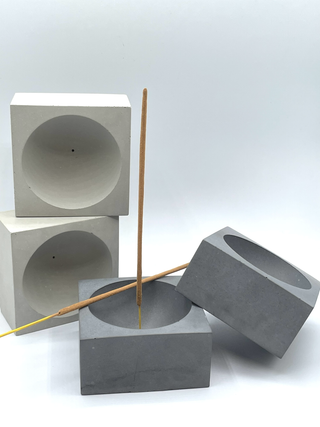 Concrete Incense Holder