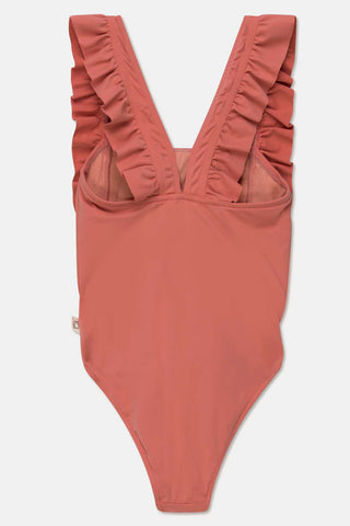 My Little Cozmo Girls UV Ruffle Swimsuit