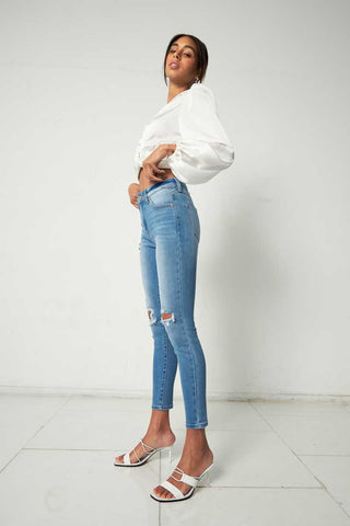 KanCan Serena High Rise Ankle Skinny Jeans