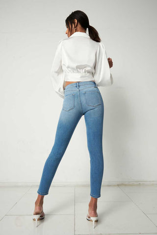 KanCan Serena High Rise Ankle Skinny Jeans