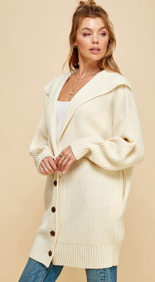 Hindy Knit Sweater Cardigan