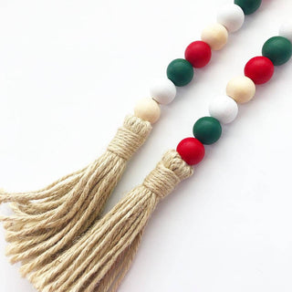 Wood Bead Garland