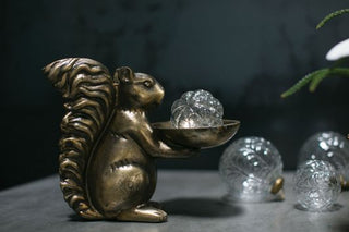 Squirrel Acorn Candy Dish