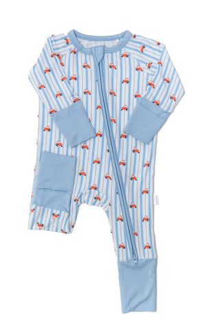 Uptown Baby Boy Tractors Sleep Romper