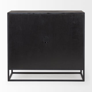 Mercana Sloan Wood and Metal Accent Cabinet