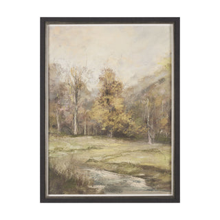 Mercana Hand Embellished Old Style Landscape I