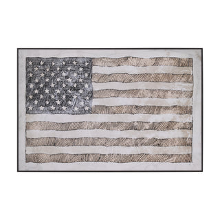 Mercana Hand Embellished USA Flag