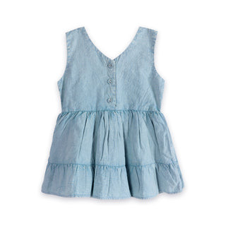 Viverano River Demin Dress and Bloomer