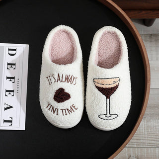 Cozy Martini Slippers