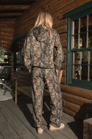 Monica Cloud Fleece Wide Leg Sweatpants