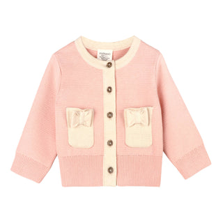 Viverano Baby Girl Lily Bow Cardigan