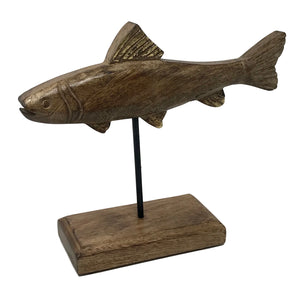 Mango Wood Fish Sculpture