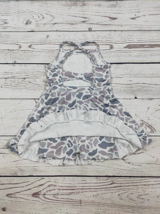 Girls Camouflage Athletic Dress