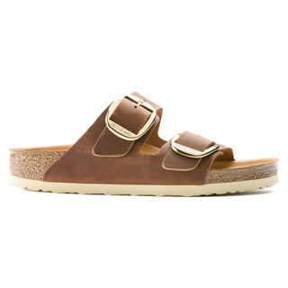 Birkenstock Arizona Big Buckle Oiled Leather in Cognac