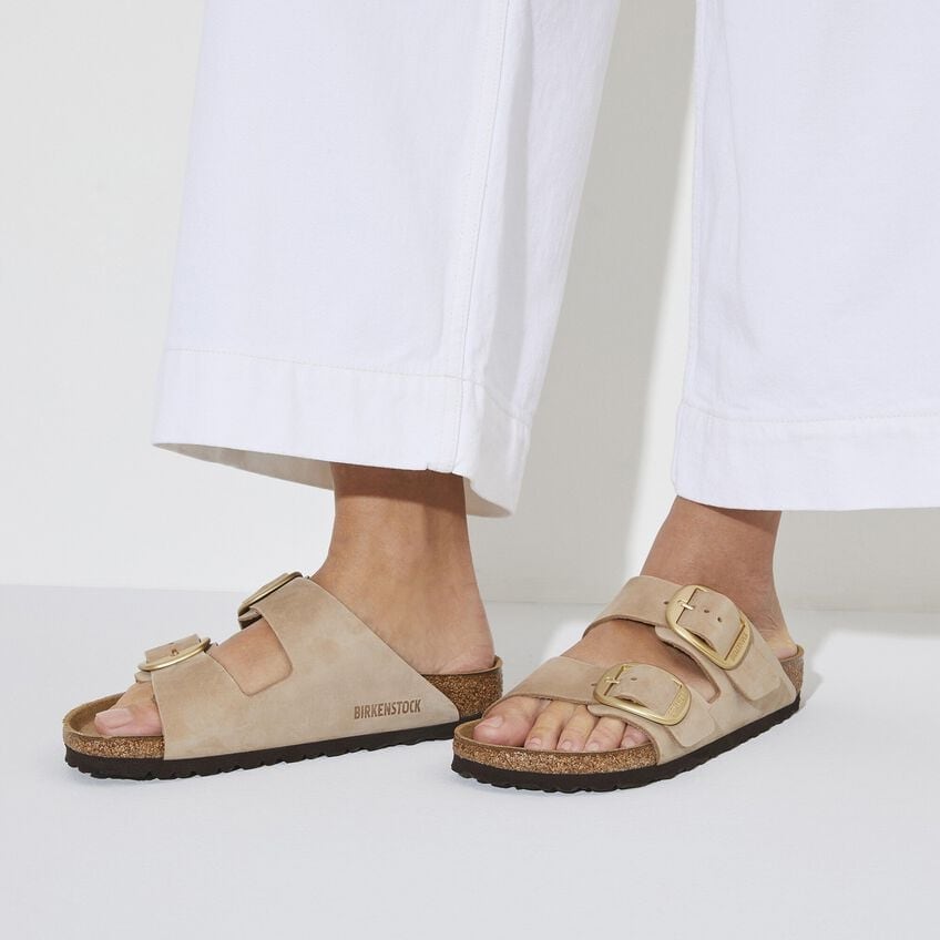 Birkenstock Arizona Big Buckle in Sandcastle