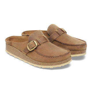 Birkenstock Buckley Oiled Leather in Cognac