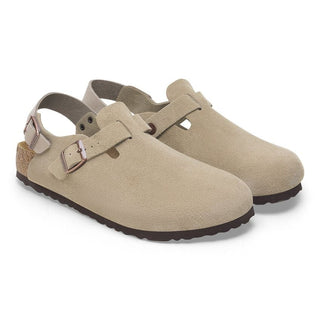 Birkenstock Tokio Suede in Taupe