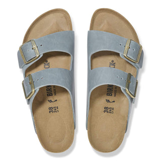 Birkenstock Arizona Oiled Leather in Basalt Gray