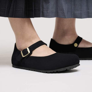 Birkenstock Mantova Suede in Black
