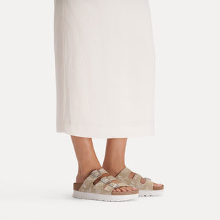 Birkenstock Florida III Flex Platform in Oyster