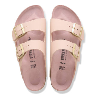 Birkenstock Arizona Birko Flor in New Biege Pink