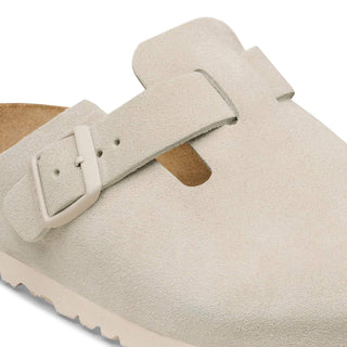 Birkenstock Boston Suede Leather in Oyster