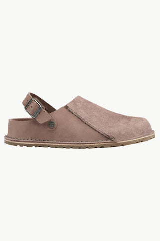 Birkenstock Lutry Premium Shearling in Faded Purple
