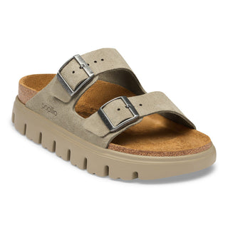 Birkenstock Arizona Chunky Suede in Taupe