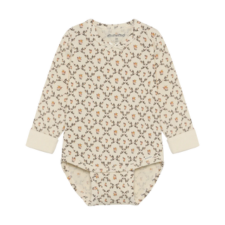 Minymo Baby Girls Floral Bodysuit