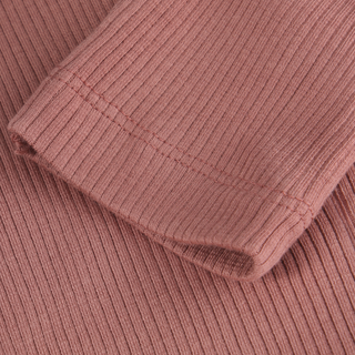 Minymo Baby Girls Burlwood Ribbed Legging