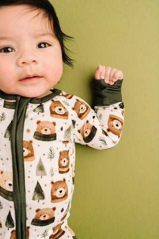 Little One Shop Little Kid Winter Bears Sleeper