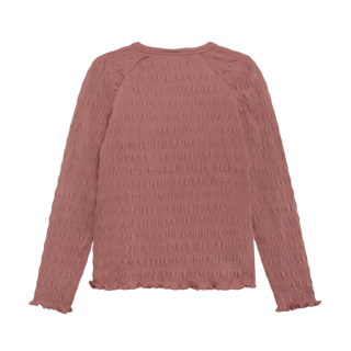 Minymo Girls Textured Long Sleeve