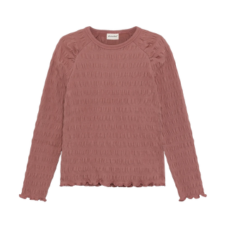 Minymo Girls Textured Long Sleeve